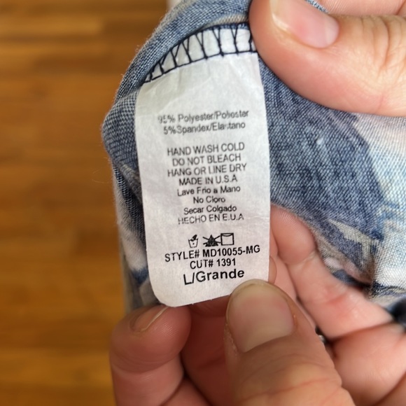 Floral maxi dress L - Picture 6 of 6